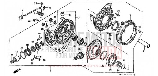 FINAL DRIVEN GEAR (ST1100AN/AP/AR) ST1100AP de 1993